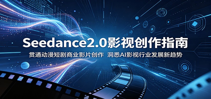 Seedance2.0影视创作指南：贯通动漫短剧商业影片创作，洞悉AI影视行业发展新趋势-淘金社:轻创终点站