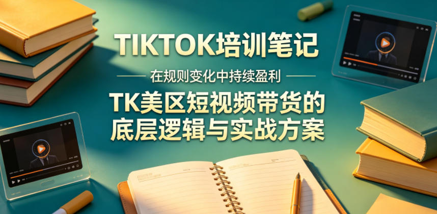 视界跨境TIKTOK4月17培训笔记,在规则变化中持续盈利,TK美区短视频带货的底层逻辑与实战方案【文档】-淘金社:轻创终点站
