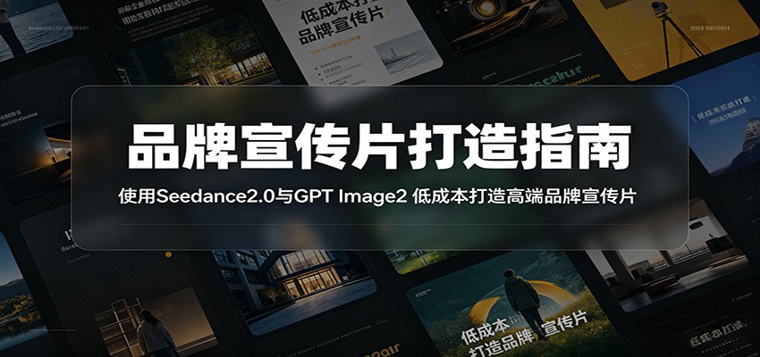 品牌宣传片打造指南：使用Seedance2.0与GPT Image2 低成本打造高端品牌宣传片-淘金社:轻创终点站