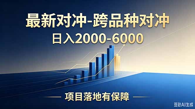 跨品种对冲震撼首发！日收益2000-6000+，项目绿色长久，安全稳健，合规靠谱，可批量放大-淘金社:轻创终点站