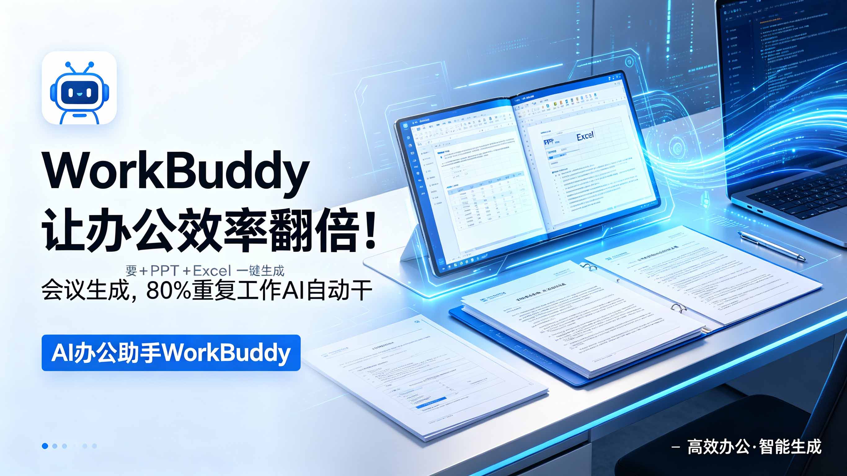 WorkBuddy让办公效率翻倍!会议纪要+PPT+Excel一键生成,80%重复工作AI自动干-淘金社:轻创终点站