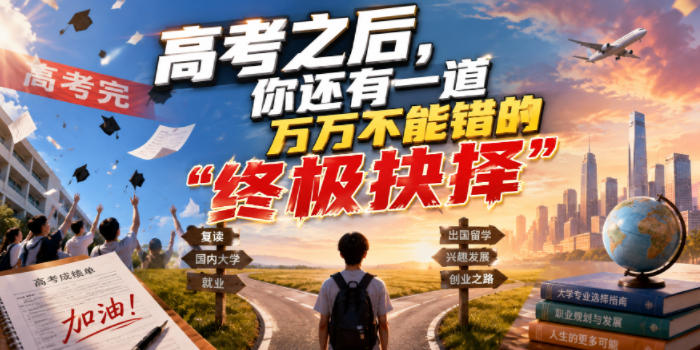 付费文章：高考之后，你还有一道万万不能错的“终极抉择”-淘金社:轻创终点站