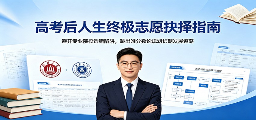 高考后人生终极志愿抉择指南：避开专业院校选错陷阱，跳出唯分数论规划长期发展道路-淘金社:轻创终点站
