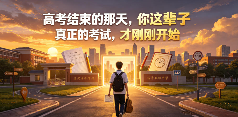 付费文章：高考结束的那天，你这辈子真正的考试，才刚刚开始-淘金社:轻创终点站