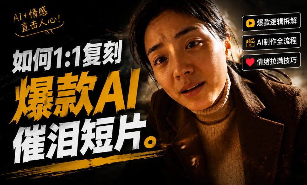 豆包+Gemini生成真人AI短剧-拆解复刻百万爆款第一人称短片，一站式讲透爆款复刻全流程-淘金社:轻创终点站