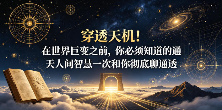 付费文章：穿透天机！在世界巨变之前，你必须知道的通天人间智慧一次和你彻底聊通透-淘金社:轻创终点站