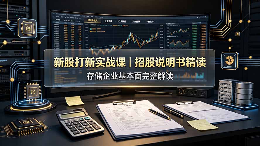 付费文章：新股打新实战课｜招股说明书精读，存储企业基本面完整解读-淘金社:轻创终点站