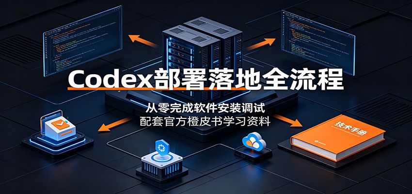 Codex部署落地全流程：从零完成软件安装调试，配套官方橙皮书学习资料-淘金社:轻创终点站