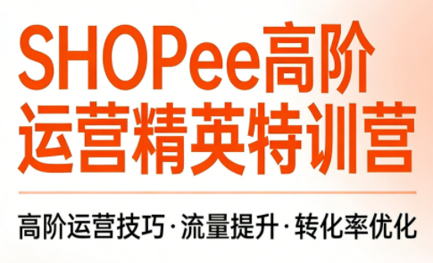 梦凡老师·Shopee虾皮高阶运营课程(更新)-淘金社:轻创终点站