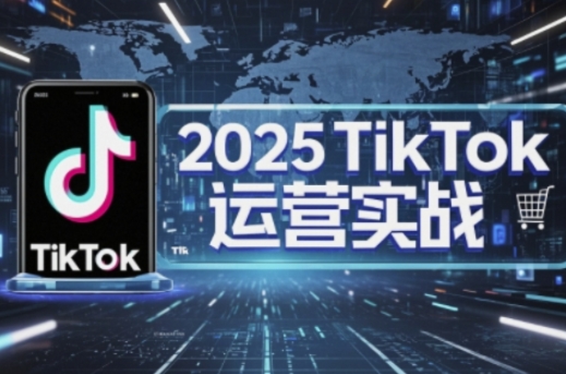 2025TikTok电商运营，掌握TikTok店铺运营核心技巧，实现低成本高转化-源创文化:轻创终点站